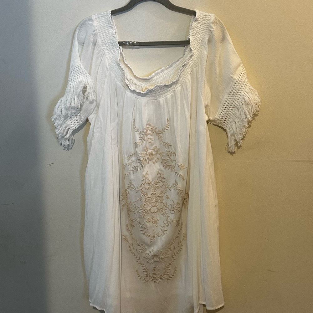 Rewind Off the Shoulder Dress